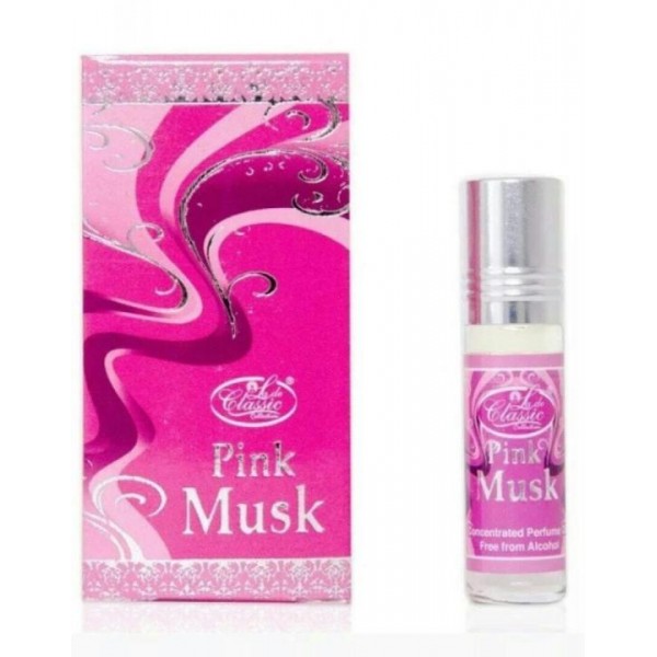 Духи масляные арабские ЛА ДЕ КЛАССИК РОЗОВЫЙ МУСК (PINK MUSK LA DE CLASSIC) 6 мл